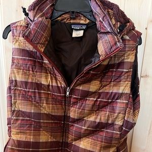 Patagonia Down Vest with Hood